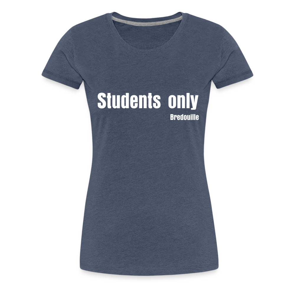 Bredouille T-Shirt for confident students, showcasing humor and style in a school setting.