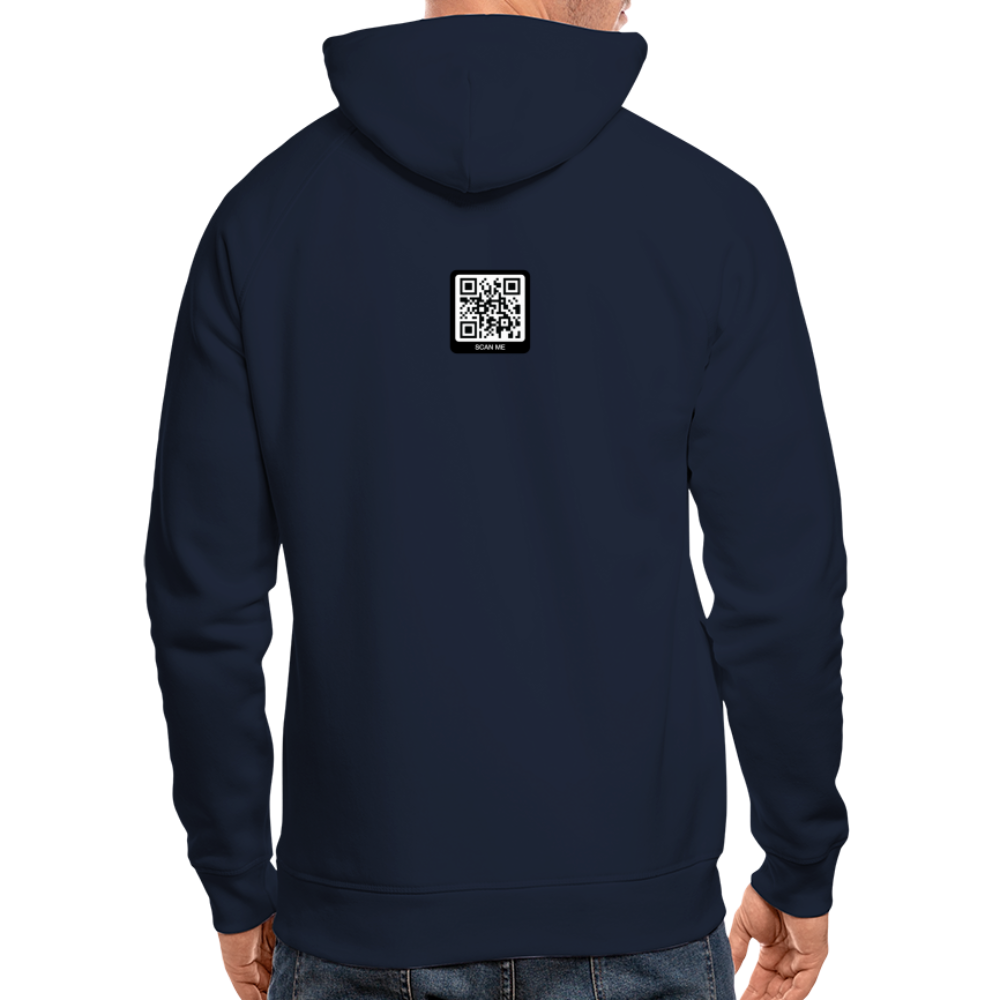 Männer Bio-Hoodie Navy "Bredouille" - Navy
